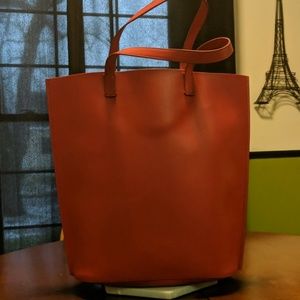 Red Ann Taylor Loft  Tote Bag